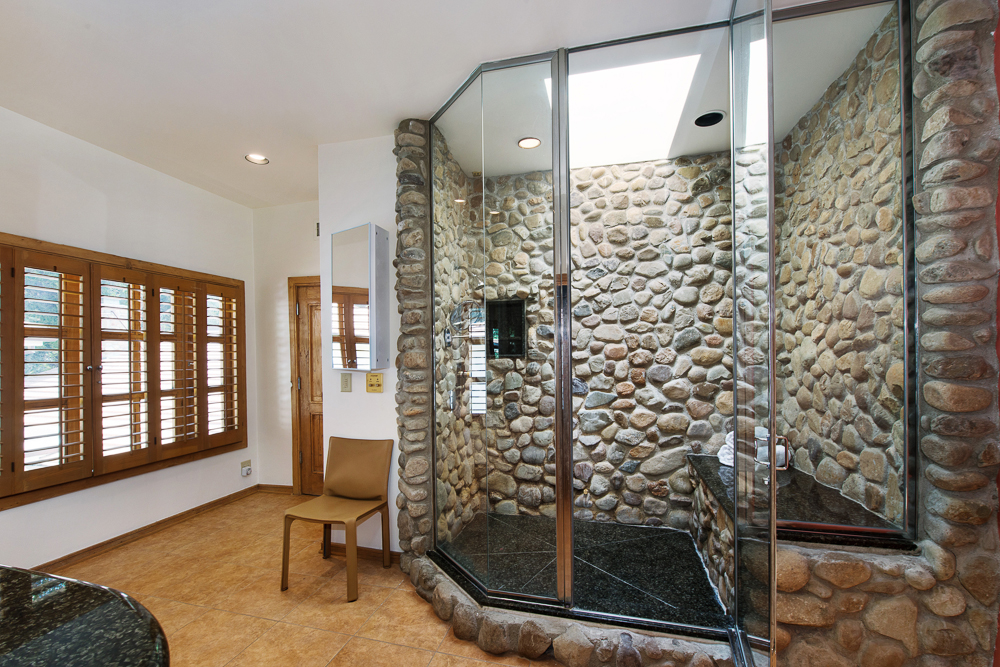1320 Beverly Grove stone shower