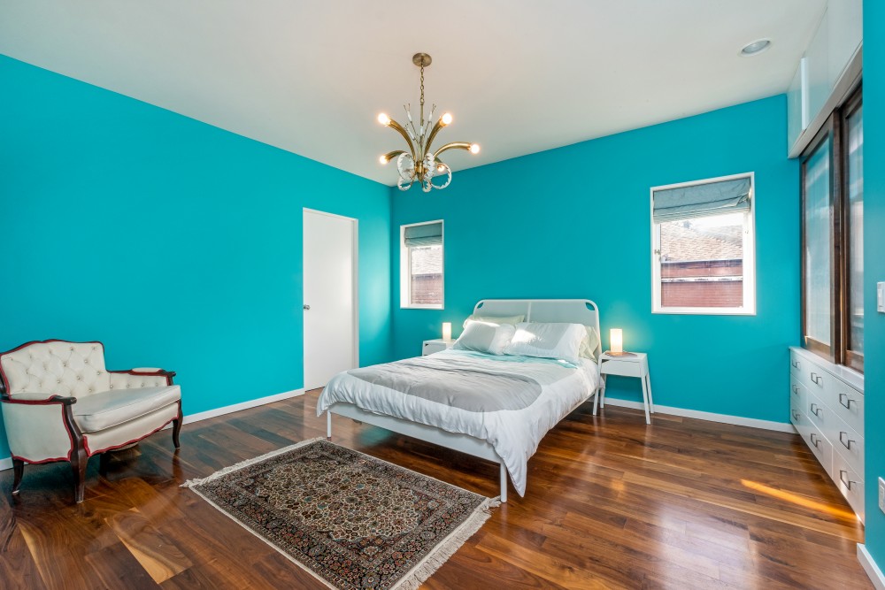 2312 Baxter blue bedroom