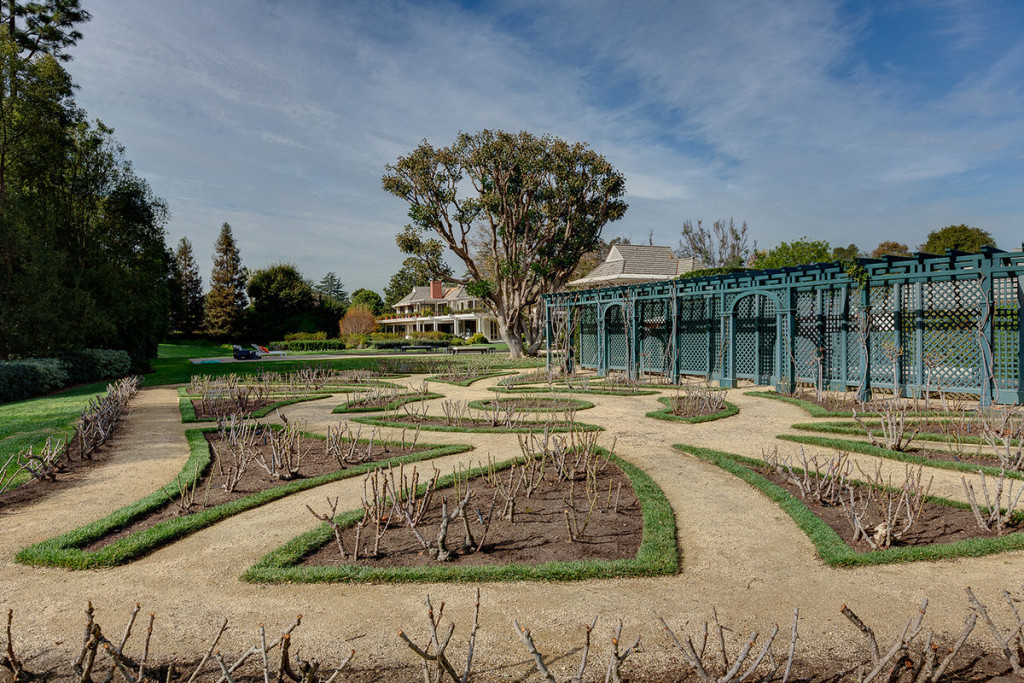 Bob Hope Estate Rose Garden