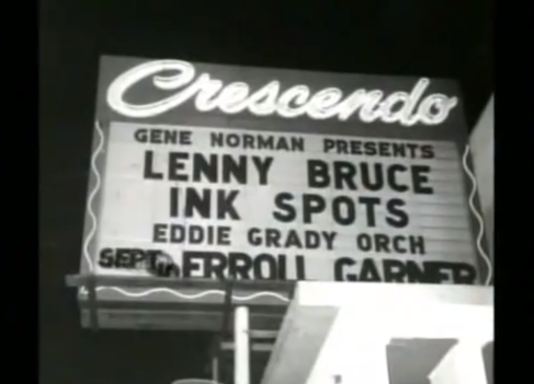 Crescendo: Gene Norman presents Lenny Bruce and Ink Spots