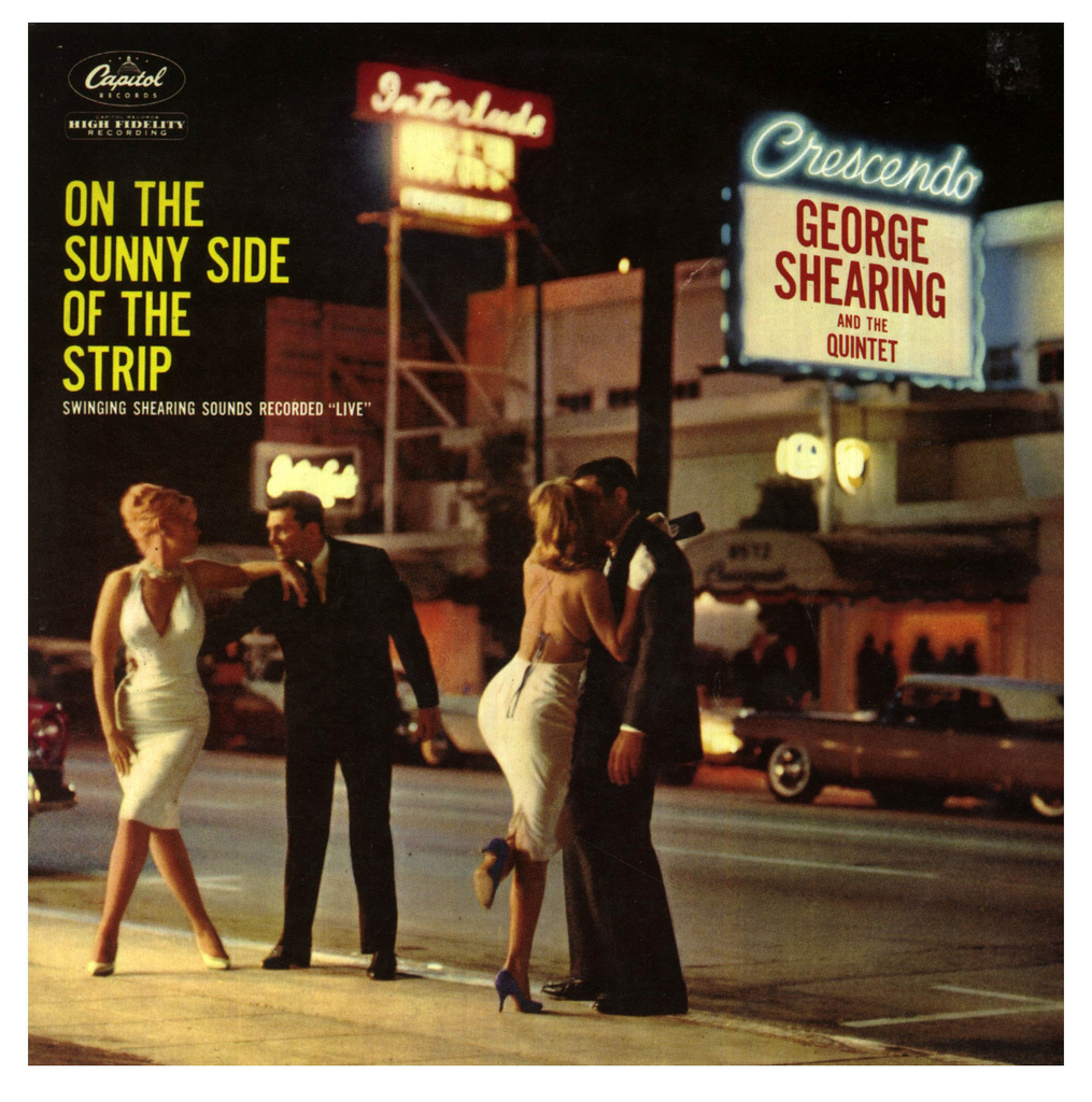 Crescendo Records Live Ablum Cover - George Shearing and the Quintet