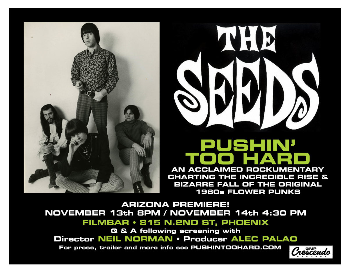 Crescendo Records The Seeds poster