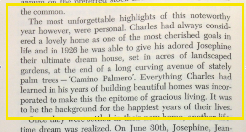 A description of 1847 Camino Palmero and motivation