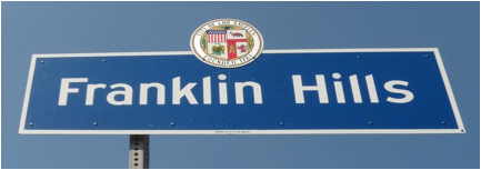 Franklin Hills Sign