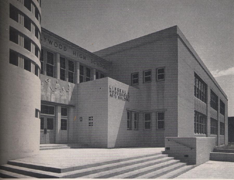 Hollywood High School in 1926