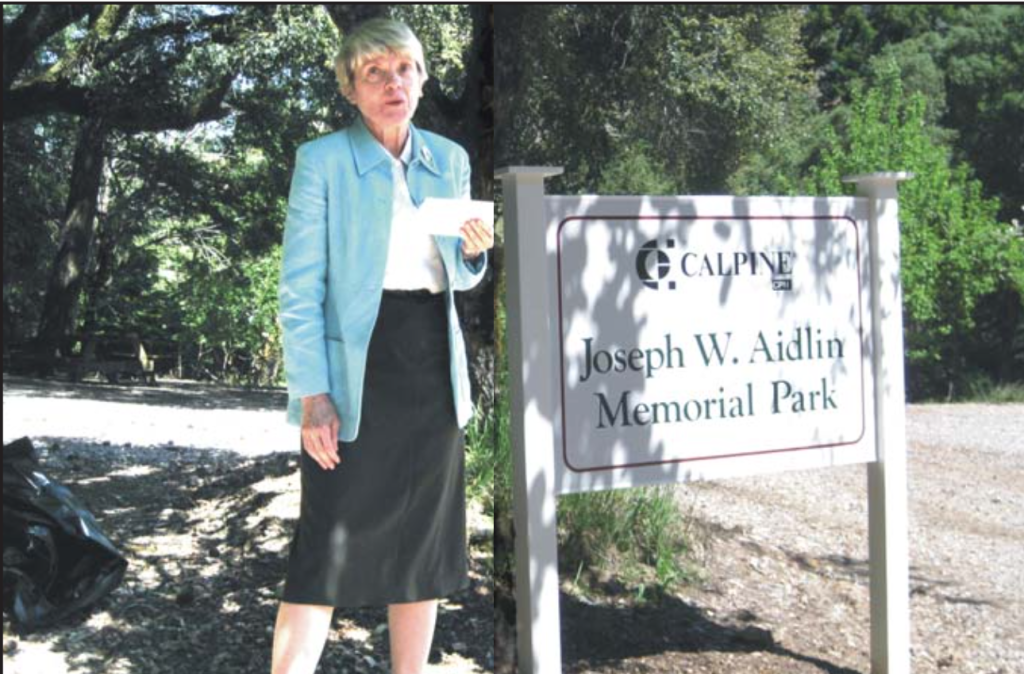 Joseph W Aidlin Memorial Park