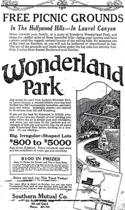 Laurel Canyon Wonderland Park Poster