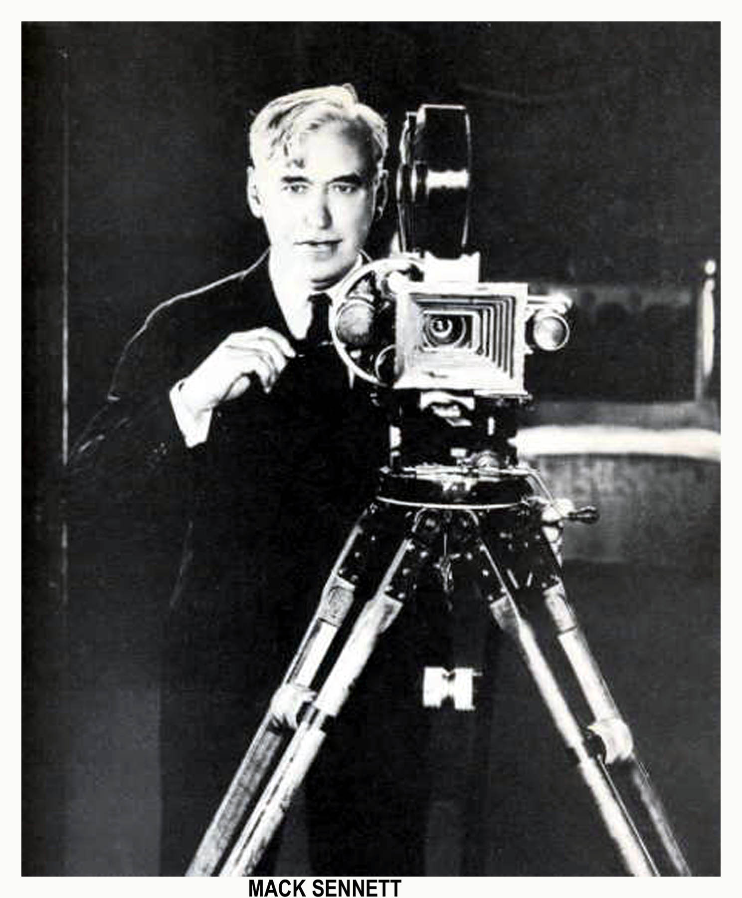 Mack Sennett with Camera