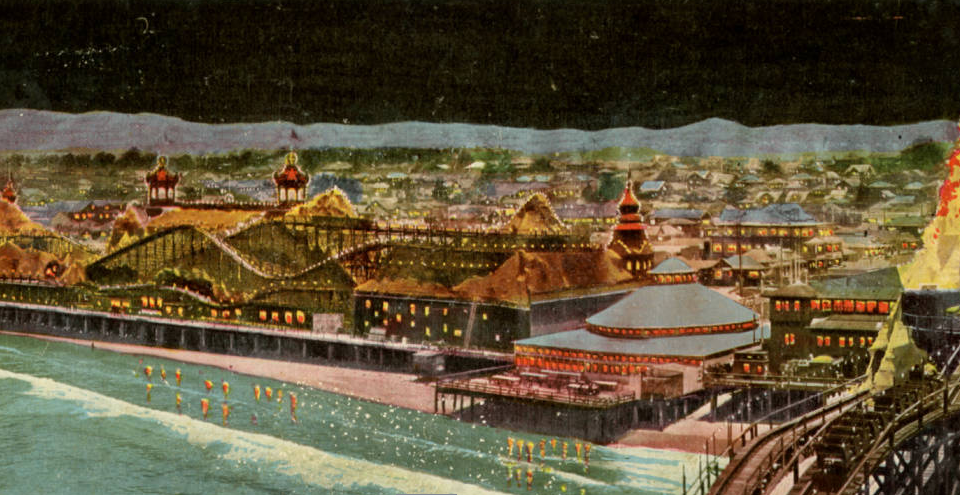 Postcard of Pacific Ocean Park Pier circa 1911