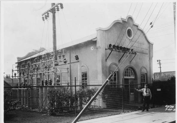 Ocean Park Substation, circa 1923