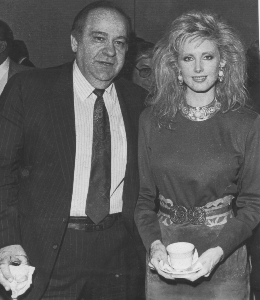Tony with Morgan Fairchild