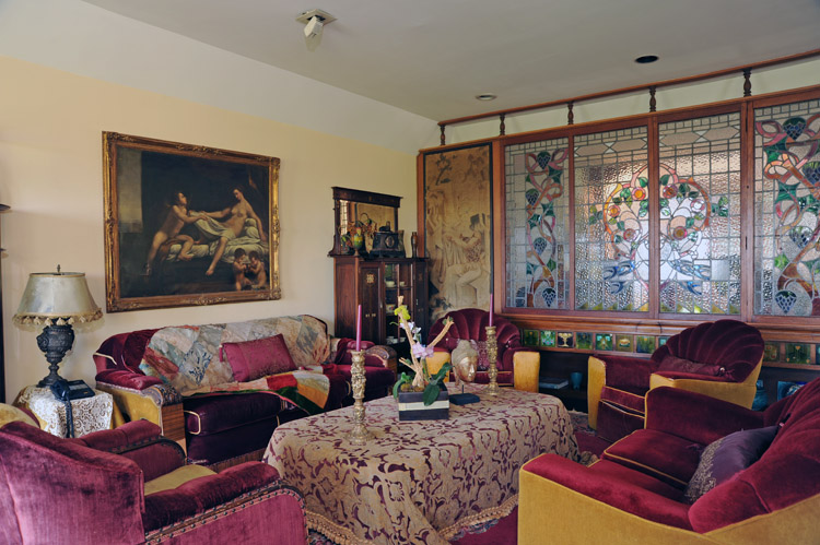 Raymond Burr 1830 N Sierra Bonita Living Room