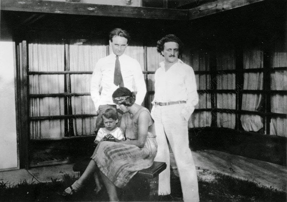 Richard, Dione and Frank Neutra and R. M. Schindler