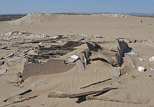 Ruins in the Dunes The Ten Commandments