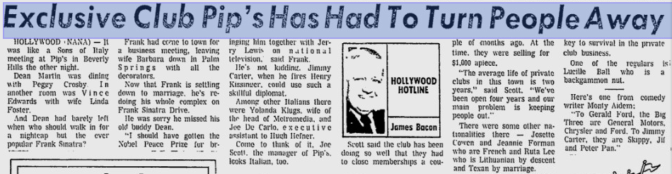 Sarasota Journal, November 29, 1976