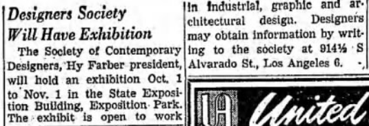 LA Times 1950