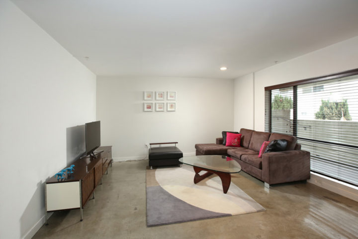 7124 Hollywood Blvd #2 - Brown Couch