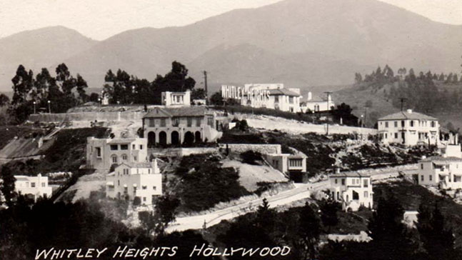 Historical Whitley Heights view